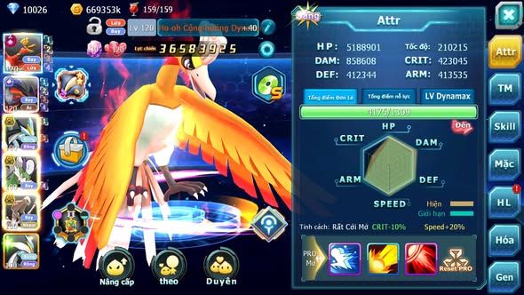 MÃ : #TTS4605 - SV 1526 - TOP 9 - 1K8 SÁCH - HOOH CH DYNAMAX YVETAL CH BLACK BC NHIỀU PET HT NGON LÀNH BUILD CHẤT