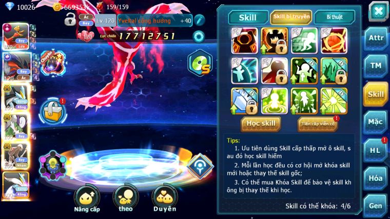 MÃ : #TTS4605 - SV 1526 - TOP 9 - 1K8 SÁCH - HOOH CH DYNAMAX YVETAL CH BLACK BC NHIỀU PET HT NGON LÀNH BUILD CHẤT