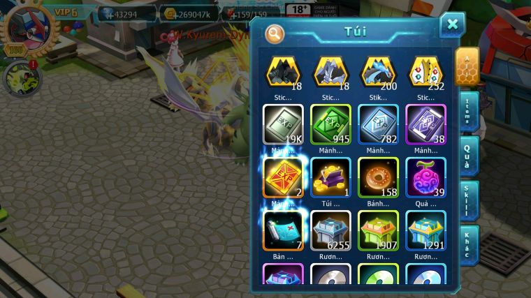 MÃ : #TTS4603 - SV 1608 - V6 - 43K KC - UNVOA WB BÁ CHỦ DYNAMAX HOOH BC CẶP LATI BC NHIỀU PET HT