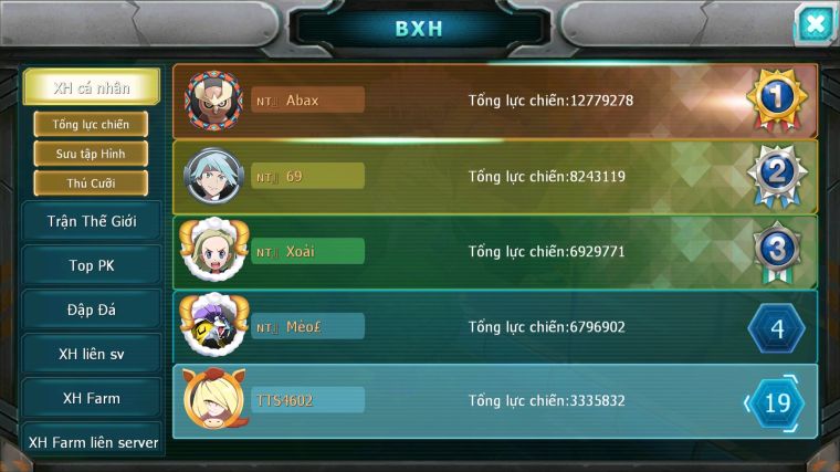 MÃ : #TTS4602 - SV 1808 - TOP19 V9 - 1K SÁCH - 67K KC - UNVOA LATI BÁ CHỦ RAIKOU ĐU TOP CỰC NGON