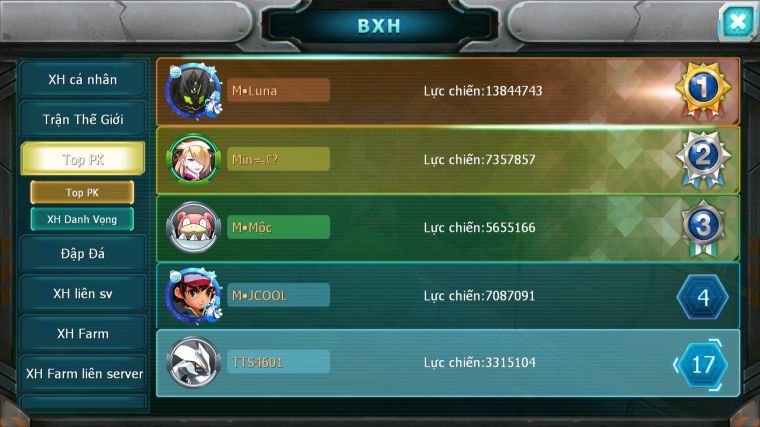 MÃ : #TTS4601 - SV 1784 - TOP 17 - 10K KC - UNOVA MES CẶP LATI NHIỀU PET HT