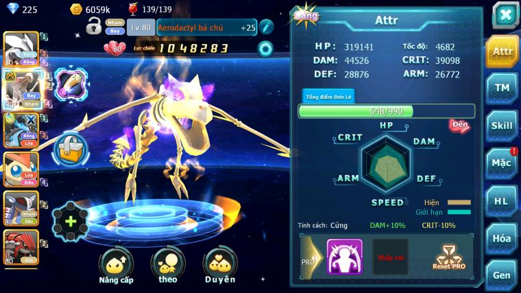 MÃ : #TTS4608 - SV 1727 - UNVOA RX BÁ CHỦ MEGA CHAR VICTINI NHIỀU PET HT