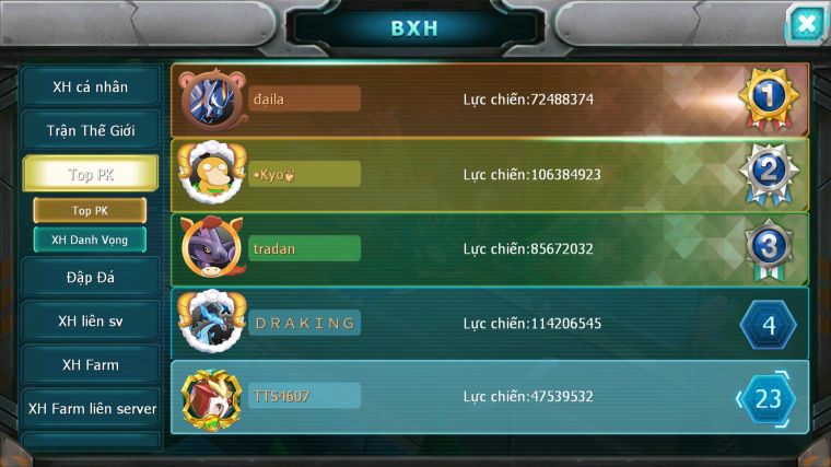 MÃ : #TTS4607 - SV 1347 - TOP 23 - V14 - WHITE CỘNG HƯỞNG PALKIA CỘNG HƯỞNG BLACK BC KYOGRE BC CẶP LATI BC NHIỀU PET