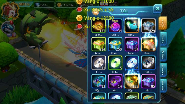 MÃ : #TTS4607 - SV 1347 - TOP 23 - V14 - WHITE CỘNG HƯỞNG PALKIA CỘNG HƯỞNG BLACK BC KYOGRE BC CẶP LATI BC NHIỀU PET