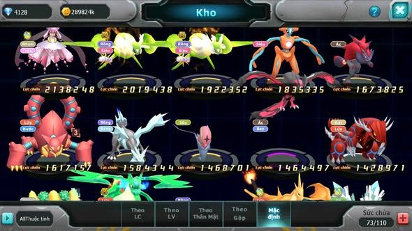 MÃ : #TTS4606 - SV 1420 - V12 - WHITE DYNAMAX HOOH BC UNVOA BLACK BC THẦN GIÓ BC LUGIA BC CẶP LATI BC NHIỀU PET HT