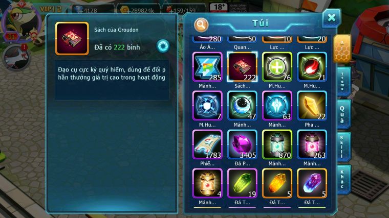 MÃ : #TTS4606 - SV 1420 - V12 - WHITE DYNAMAX HOOH BC UNVOA BLACK BC THẦN GIÓ BC LUGIA BC CẶP LATI BC NHIỀU PET HT