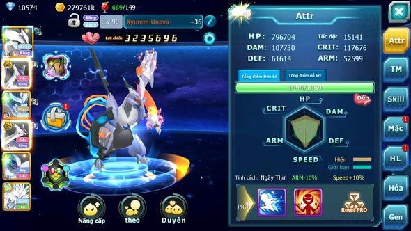 MÃ : #TTS4613 - SV 1735 - V4 - UNVOA CẶP LATI BÁ CHỦ RẮN BĂNG LUGIA NHIỀU PET HT