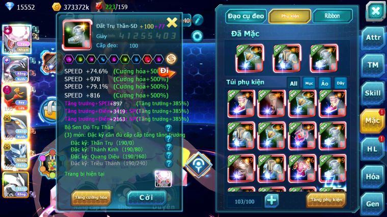 MÃ : #TTS4612 - SV739 - TOP 10 - V14 1K8 SAHCS - DIANCIE CH DYNAMAX PALKIA CH HOOH DYNAMAX NHIỀU PET BÁ CHỦ NGON