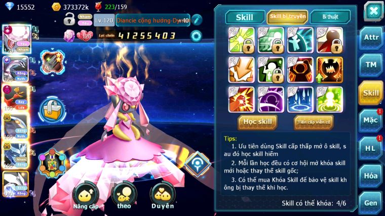 MÃ : #TTS4612 - SV739 - TOP 10 - V14 1K8 SAHCS - DIANCIE CH DYNAMAX PALKIA CH HOOH DYNAMAX NHIỀU PET BÁ CHỦ NGON