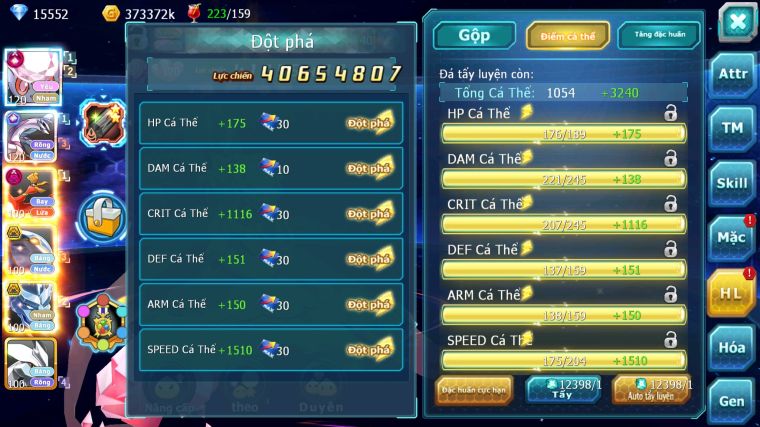 MÃ : #TTS4612 - SV739 - TOP 10 - V14 1K8 SAHCS - DIANCIE CH DYNAMAX PALKIA CH HOOH DYNAMAX NHIỀU PET BÁ CHỦ NGON