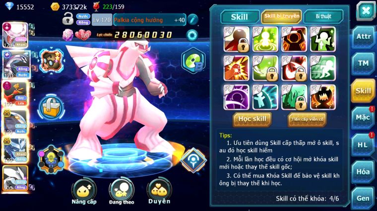 MÃ : #TTS4612 - SV739 - TOP 10 - V14 1K8 SAHCS - DIANCIE CH DYNAMAX PALKIA CH HOOH DYNAMAX NHIỀU PET BÁ CHỦ NGON