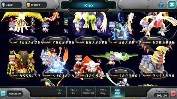 MÃ : #TTS4616 - SV 1600 - 2K4 SÁCH - TOP42 - V12 - HOOH DYNAMAX YVETAL BÁ CHỦ THẦN GIÓ BC UNVOA LUGIA BC NHIỀU PET HUYỀN THOẠI