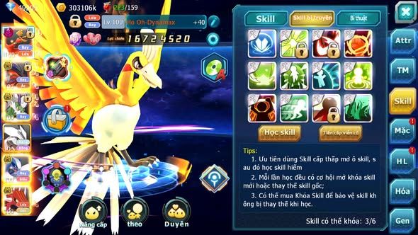 MÃ : #TTS4616 - SV 1600 - 2K4 SÁCH - TOP42 - V12 - HOOH DYNAMAX YVETAL BÁ CHỦ THẦN GIÓ BC UNVOA LUGIA BC NHIỀU PET HUYỀN THOẠI