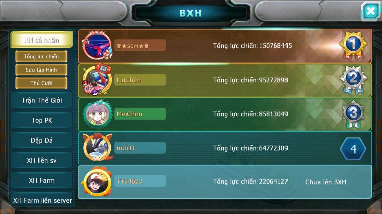 MÃ : #TTS4623 - SV 1639 - V12 - HOOH DYNAMAX YVETAL QVBC BC UNVOA QVLD BC CẶP LATI BC NHIỀU PET HT