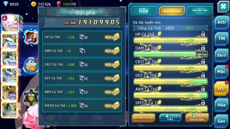 MÃ : #TTS4621 - SV 1683 - V12 - TOP19 - DIANCIE CH DYNAMAX UNVOA WB BÁ CHỦ RẮN BĂNG BC GIRATINA BC NHIỀU PET HUYỀN THOẠI