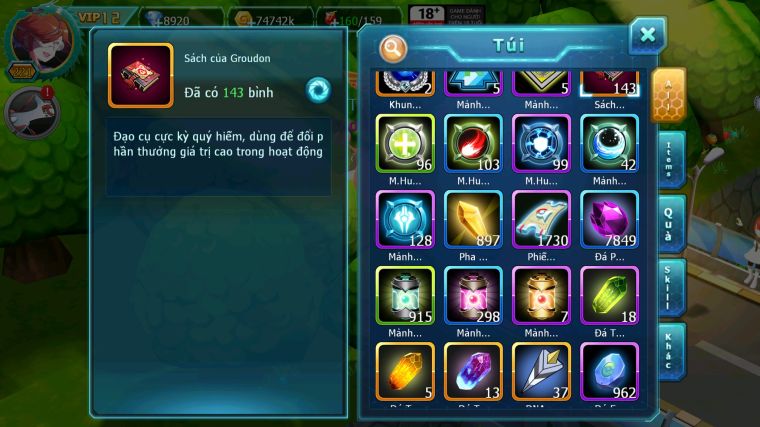 MÃ : #TTS4621 - SV 1683 - V12 - TOP19 - DIANCIE CH DYNAMAX UNVOA WB BÁ CHỦ RẮN BĂNG BC GIRATINA BC NHIỀU PET HUYỀN THOẠI