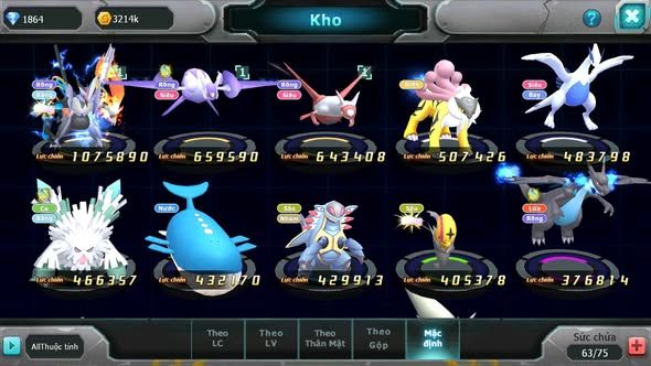 MÃ : #TTS4630 - SV 1805 - V5 - TOP32 - UNVOA CẶP LATI RAIKOU LUGIA