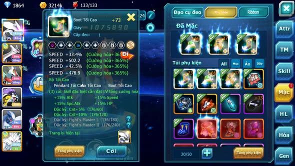 MÃ : #TTS4630 - SV 1805 - V5 - TOP32 - UNVOA CẶP LATI RAIKOU LUGIA