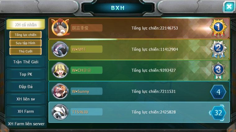 MÃ : #TTS4630 - SV 1805 - V5 - TOP32 - UNVOA CẶP LATI RAIKOU LUGIA