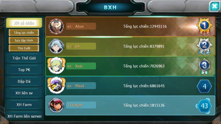 MÃ : #TTS4629 - SV 1808 - TOP41 - V10 - 228 SAHCS - UNVOA MEGA CHAR NHIỀU PET HT