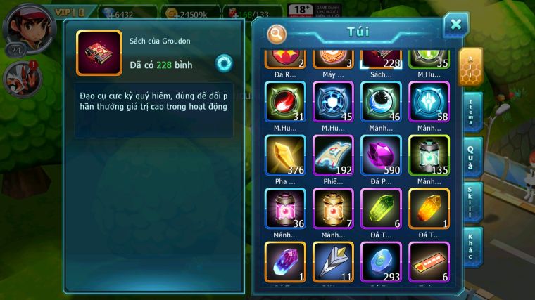 MÃ : #TTS4629 - SV 1808 - TOP41 - V10 - 228 SAHCS - UNVOA MEGA CHAR NHIỀU PET HT