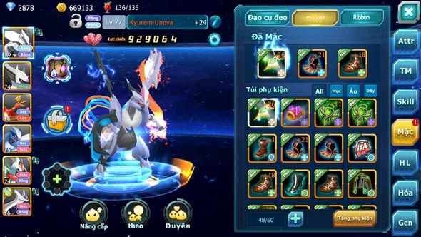 MÃ : #TTS4627 - SV 1798 - V10 - TOP 29 - UNVOA ST HOOH LUGIA CẶP LATI THẦN GIÓ