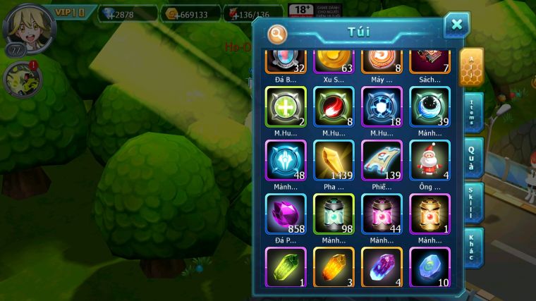 MÃ : #TTS4627 - SV 1798 - V10 - TOP 29 - UNVOA ST HOOH LUGIA CẶP LATI THẦN GIÓ