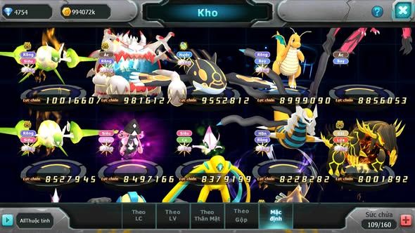 MÃ : #TTS4636 - SV 558 - V16 - TOP7 - WB CH DYNAMAX RAYQUAZA DYNAMAX HOOH DYNAMAX HOOPA BÁ CHỦ SIÊU CHẤT