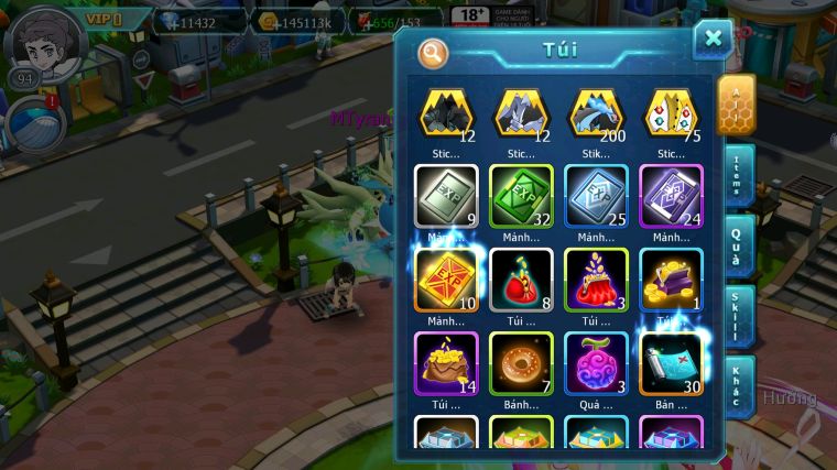 MÃ : #TTS4635 - SV 1670 - HENTRAN BC GROUDON BC ZEVIL QVLD CẶP LATI BC NHIỀU PET HT