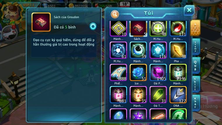 MÃ : #TTS4634 - SV 1296 - V11 - BTAA BC UNVOA MES ZOROA BC NHIỀU PET HT