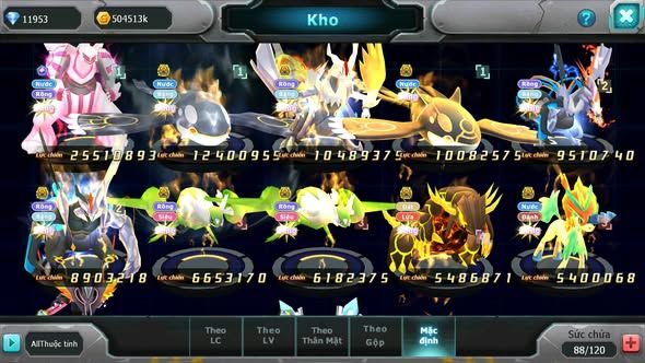 MÃ : #TTS4633 - SV 1024 - TOP29 - 3K1 SÁCH - PALKIA CH CẶP CÁ BC UNVOA WB BC CẶP LATI BC