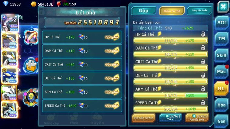 MÃ : #TTS4633 - SV 1024 - TOP29 - 3K1 SÁCH - PALKIA CH CẶP CÁ BC UNVOA WB BC CẶP LATI BC