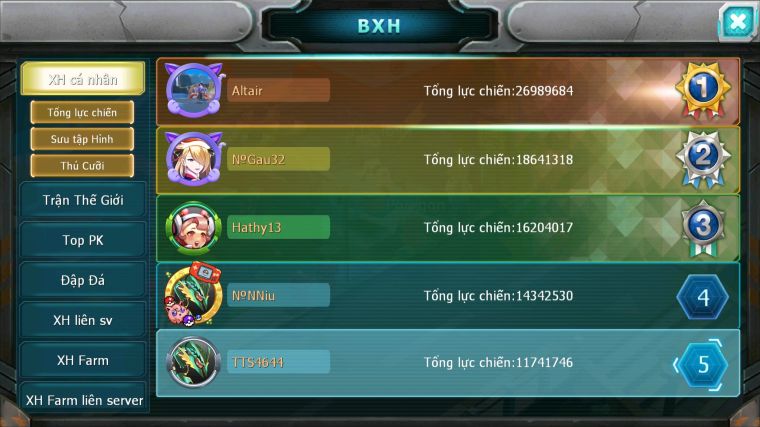 MÃ : #TTS4644 - SV 1772 - TOP 5 ALL - V12 - 21K KC - TAPU BULU BÁ CHỦ XERM BC TAPU FINI BC UNVOA DIANCIE BC CẶP LATI BC