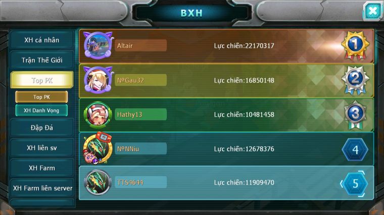 MÃ : #TTS4644 - SV 1772 - TOP 5 ALL - V12 - 21K KC - TAPU BULU BÁ CHỦ XERM BC TAPU FINI BC UNVOA DIANCIE BC CẶP LATI BC