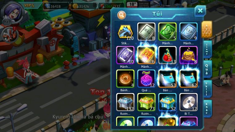 MÃ : #TTS4643 - SV 1807 - V5 - 16K KC - TOP37 - UNVOA RAIKOU LATI CELEBI ĐUA TOP CỰC ĐẸP