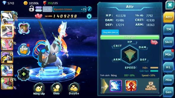 MÃ : #TTS4642 - SV 1806 -V10 - TOP23 - UNVOA LATI BÁ CHỦ MES RAIKOU ĐUA TOP CỰC NGON