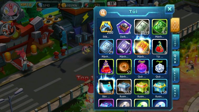 MÃ : #TTS4642 - SV 1806 -V10 - TOP23 - UNVOA LATI BÁ CHỦ MES RAIKOU ĐUA TOP CỰC NGON