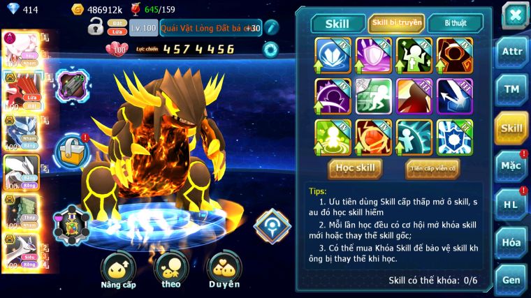 MÃ : #TTS4641 - SV 1683 - V7 - DIANCIE DYNAMAX QVLD BC RẮN BĂNG BC - UNVOA SAKATAKA BC  CẶP LATI BÁ CHỦ