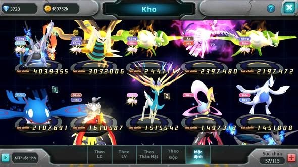 MÃ : #TTS4649 - SV 1574 - V10 - 500 SÁCH - UNVOA GIRATINA BÁ CHỦ CẶP LATI BÁ CHỦ DRAK HOOH NHIỀU PET HUYỀN THOẠI