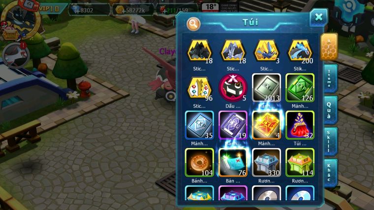 MÃ : #TTS4647 - SV 1732 - V10 - TOP40 - TAPU BULU DYNAMAX RẮN BĂNG BC CẶP LATI BC ĐUA TOP CỰC NGON