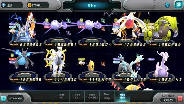 MÃ : #TTS4656 - SV 1701 - V3 - UNVOA CẶP LATI ĐỦ MẢNH BC LUGIA BC QUÁ NGON