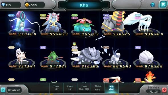 MÃ : #TTS4656 - SV 1701 - V3 - UNVOA CẶP LATI ĐỦ MẢNH BC LUGIA BC QUÁ NGON