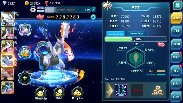 MÃ : #TTS4656 - SV 1701 - V3 - UNVOA CẶP LATI ĐỦ MẢNH BC LUGIA BC QUÁ NGON