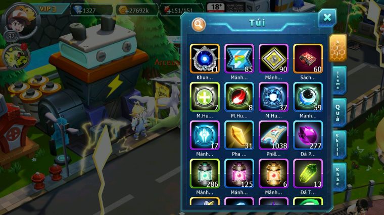 MÃ : #TTS4656 - SV 1701 - V3 - UNVOA CẶP LATI ĐỦ MẢNH BC LUGIA BC QUÁ NGON