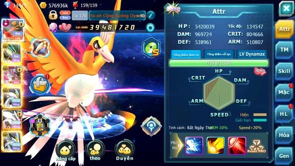 MÃ : #TTS4654 - SV 301 - V15 - TOP17 - 34K KC - HOOH CH DYNAMAX RAYQUAZA BC HOOPA BC UNVOA WB NHIỀU PET HT