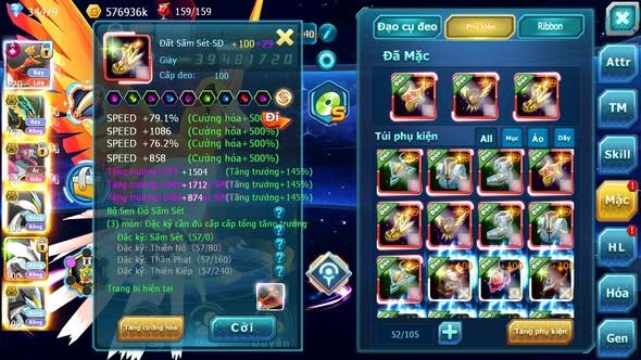 MÃ : #TTS4654 - SV 301 - V15 - TOP17 - 34K KC - HOOH CH DYNAMAX RAYQUAZA BC HOOPA BC UNVOA WB NHIỀU PET HT