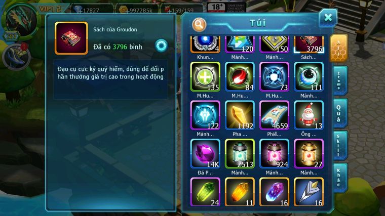 MÃ : #TTS4653 - SV 1347 - V12 - 3K8 SÁCH - DIANCIE DYNAAMX UNVOA WB BC TAPU FINI BC RAYQUAZA NHIỀU PET HT