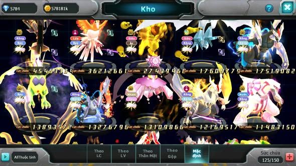 MÃ : #TTS4652 - SV 454 - V15 - TOP 6 ALL - RAYQUAZA BÁ CHỦ HOOH CH DYNAMAX HOOPA BC MEGANEC UNVOA WB BC NHIỀU PET HUYỀN THOẠI BÁ CHỦ