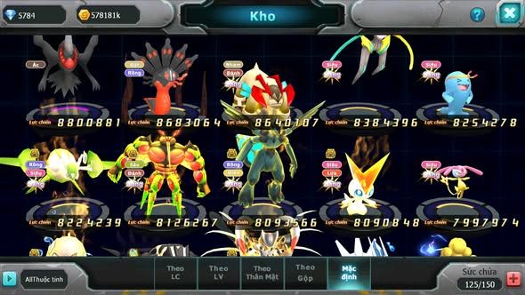 MÃ : #TTS4652 - SV 454 - V15 - TOP 6 ALL - RAYQUAZA BÁ CHỦ HOOH CH DYNAMAX HOOPA BC MEGANEC UNVOA WB BC NHIỀU PET HUYỀN THOẠI BÁ CHỦ