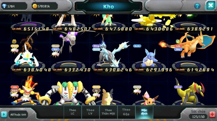 MÃ : #TTS4652 - SV 454 - V15 - TOP 6 ALL - RAYQUAZA BÁ CHỦ HOOH CH DYNAMAX HOOPA BC MEGANEC UNVOA WB BC NHIỀU PET HUYỀN THOẠI BÁ CHỦ